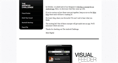 Desktop Screenshot of androidchallenge.mintdigital.com